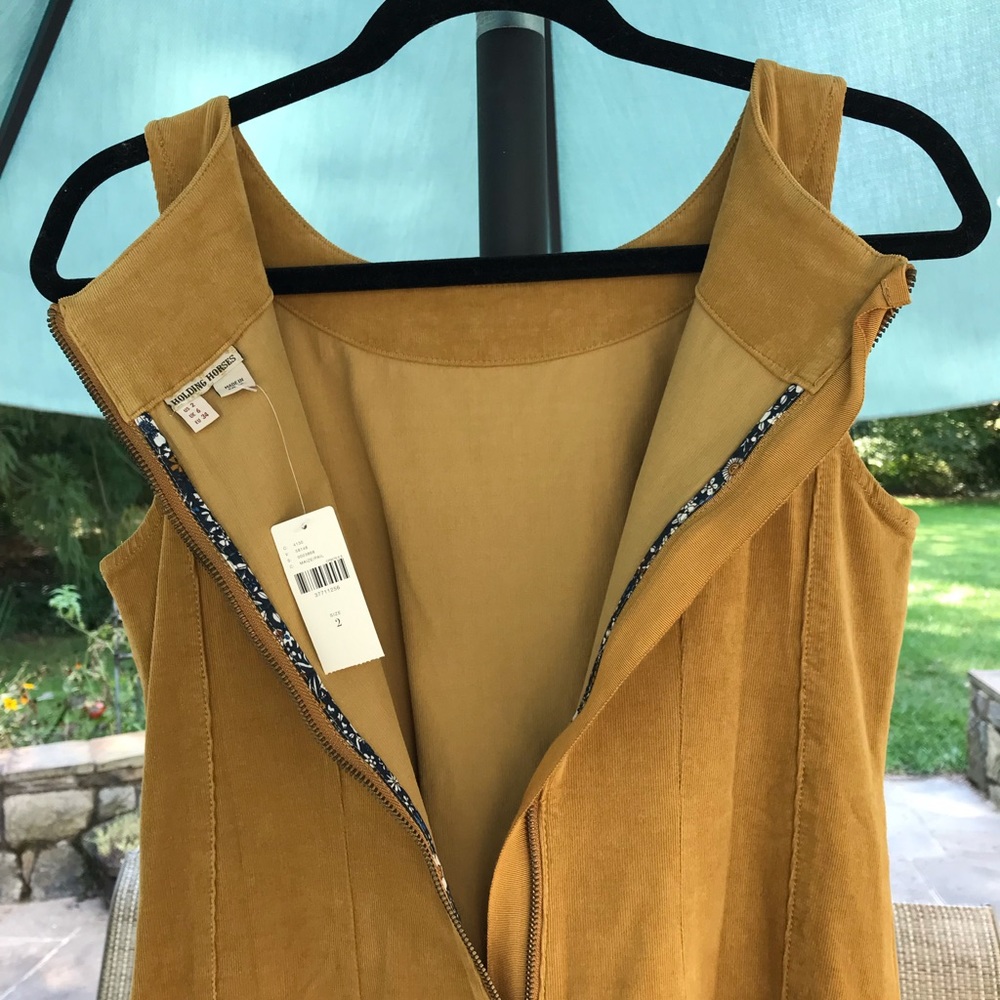 NWT Anthropologie Holding Horses Corduroy Dress - Picture 7 of 10